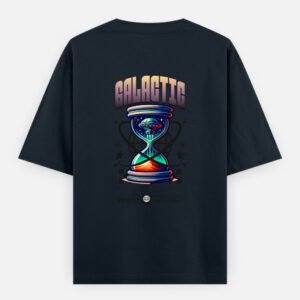 UrbanNova Galactic oversized t-shirt space graphic streetwear