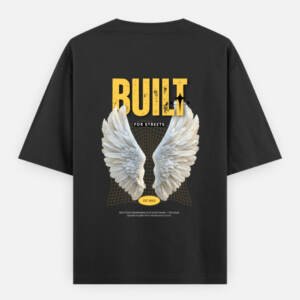 built different oversized tshirt bold graphic streetwear india