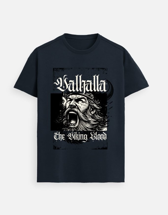UrbanNova Valhalla Rage T-Shirt viking graphic bold streetwear