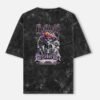 UrbanNova rebirth resilience oversized acid wash t-shirt streetwear design