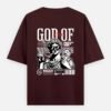 UrbanNova God of Hustler oversized t-shirt streetwear graphic tee