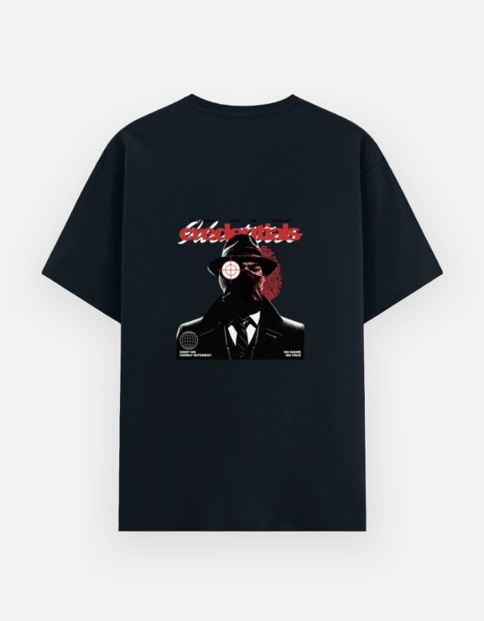 UrbanNova Credentials regular t-shirt minimal streetwear design