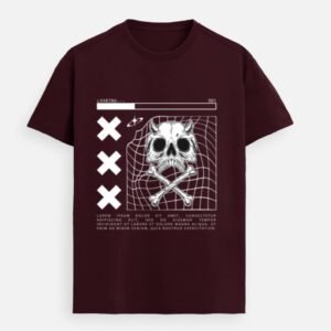 UrbanNova Void Skull T-Shirt dark skull graphic streetwear