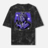 UrbanNova neo vision acid wash oversized t-shirt streetwear graphic tee