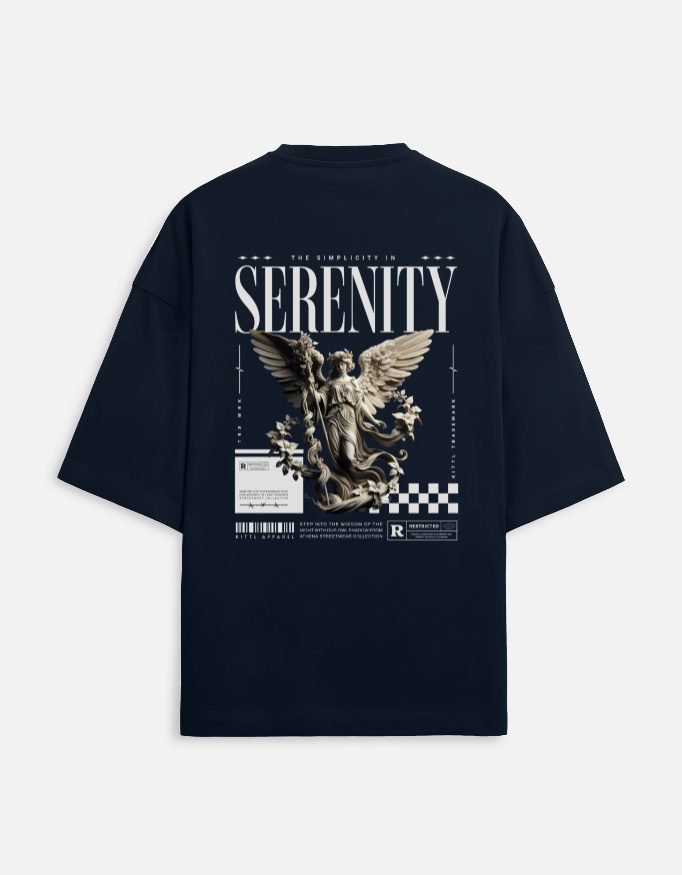UrbanNova Serenity Oversized T-Shirt relaxed fit premium streetwear