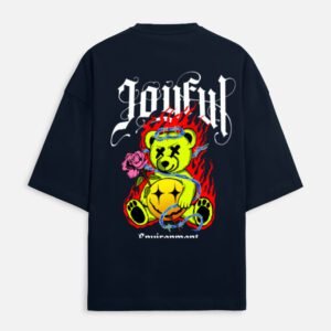 UrbanNova Joyful Chaos Oversized T-Shirt graphic streetwear design